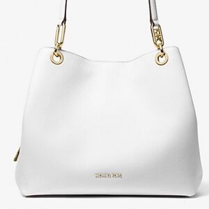 NWT 🥰Michael Kors KENSINGTON Large Shoulder Leather Tote Bag, purse